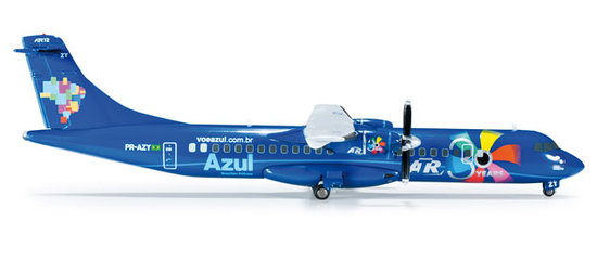 Lietadlo ATR-72-200 Azul  30 Years Livery